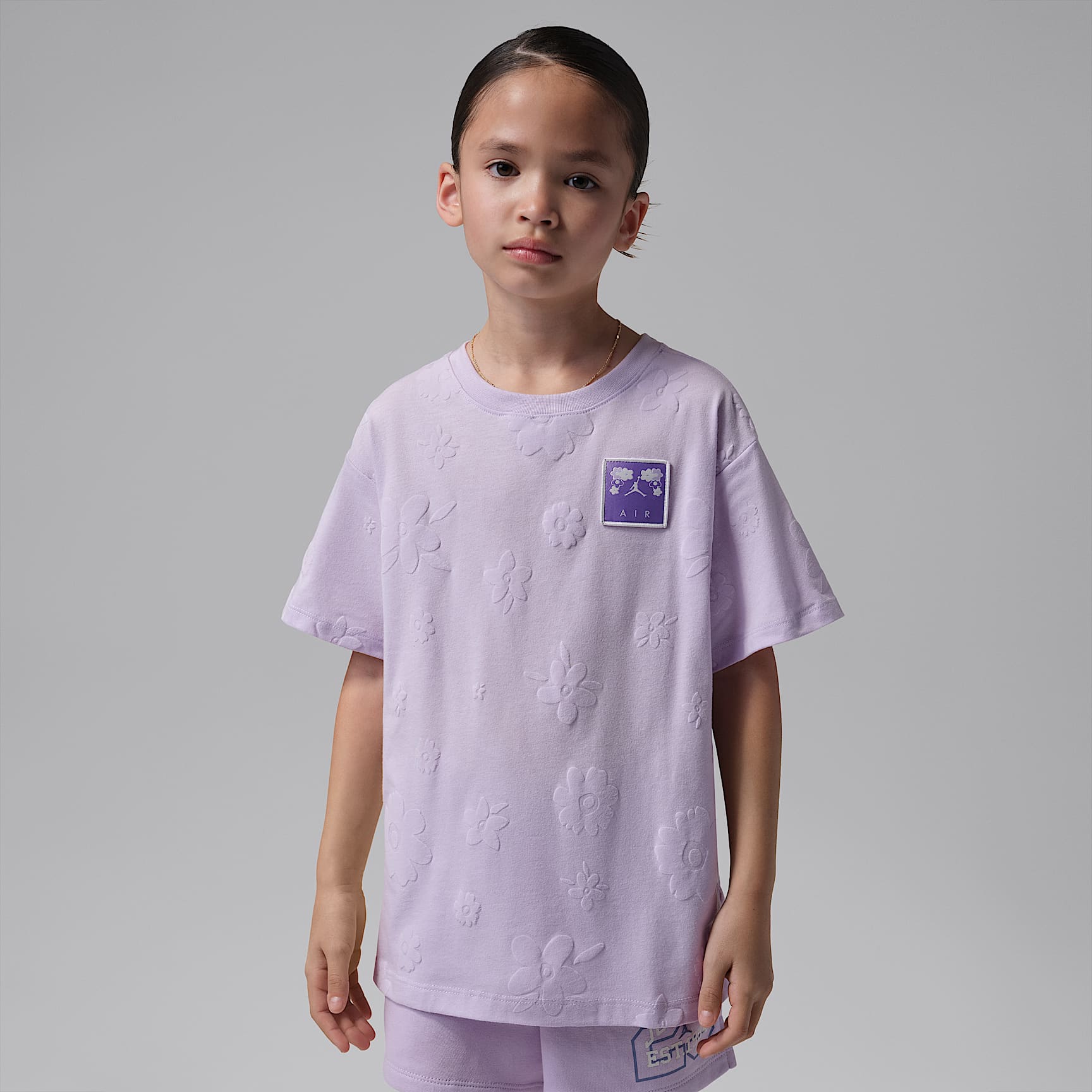 DAIRIKU ''KIDS '' Layered T-Shirt パープル Jordan Little Kids' Printed Oversized T-Shirt. Nike.com